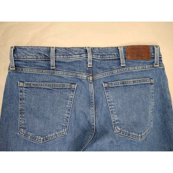 Lands' End Square Rigger Jeans Men 35 Traditional Fit Stretch - Picture 11 of 13